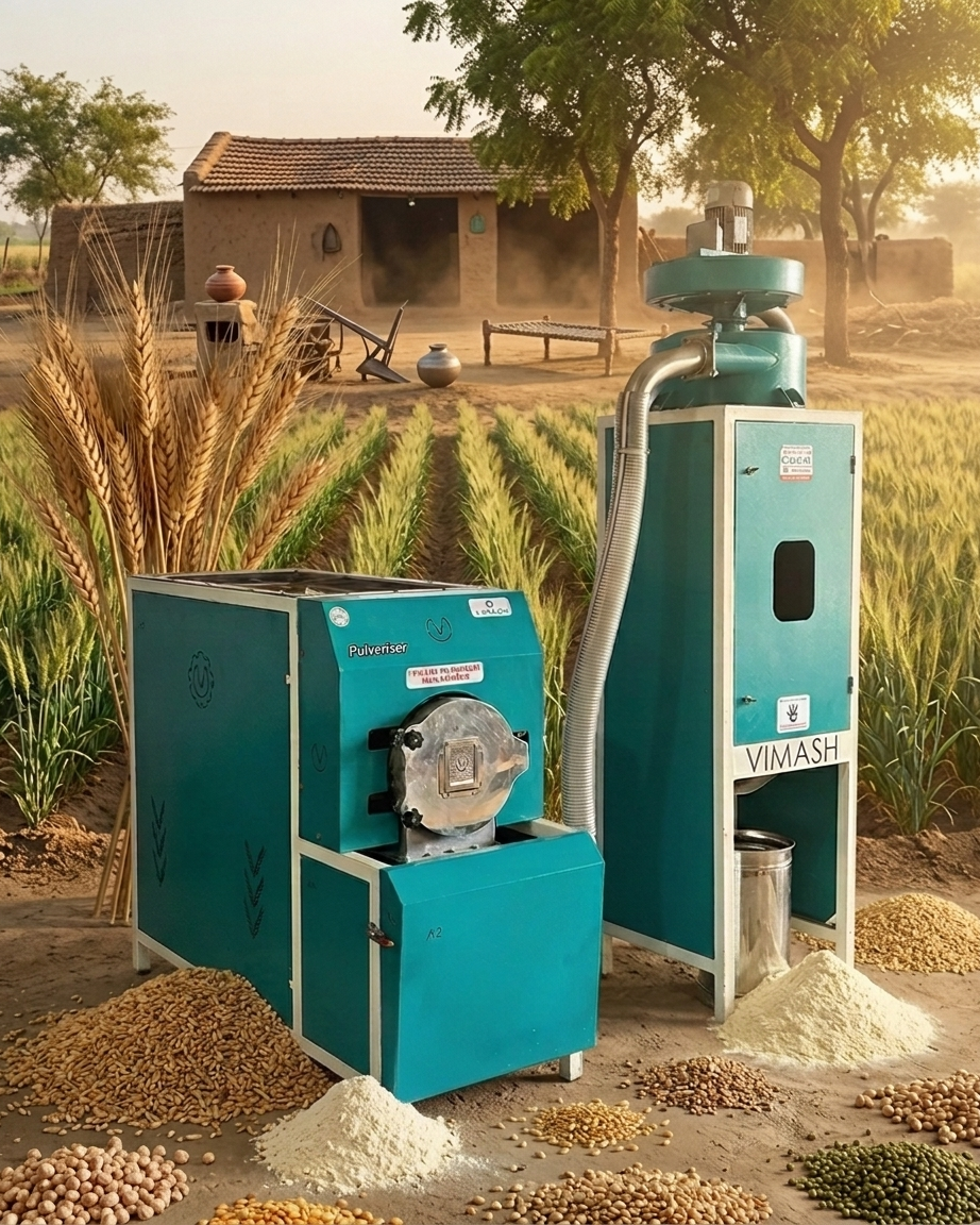 Masala pulverizer unit