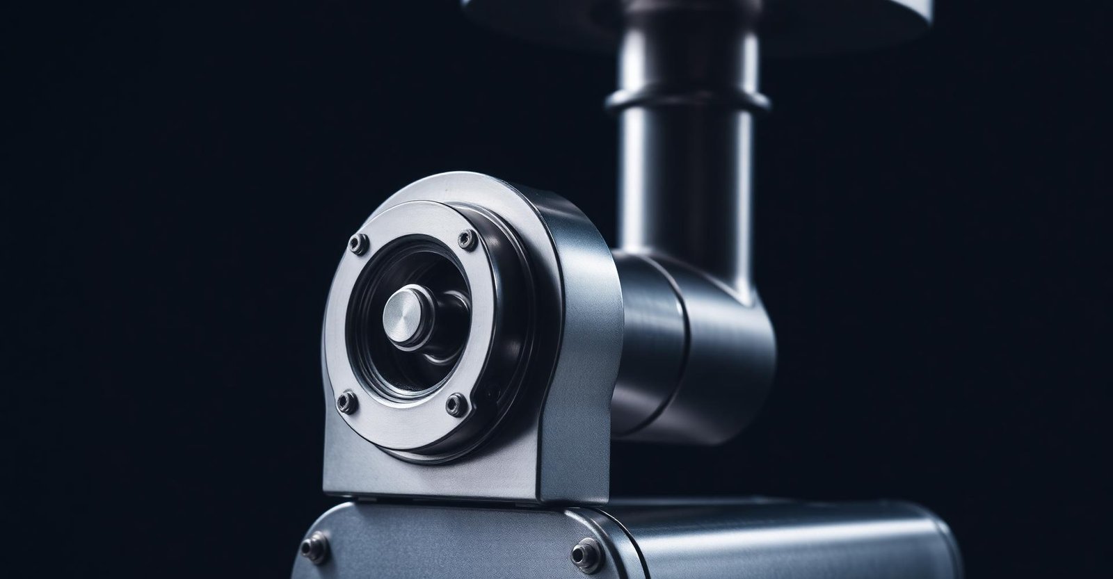 Close-up of a Vimash pulverizer grinding assembly
